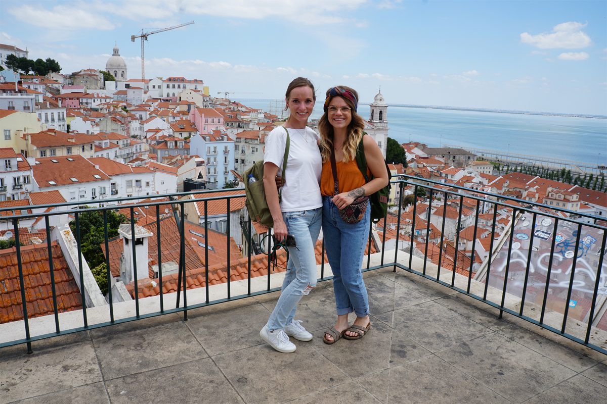 Julia und ich in Portugal